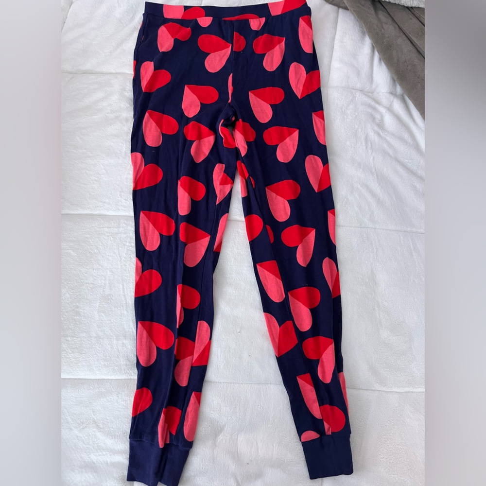 Heart shaped pajama pants